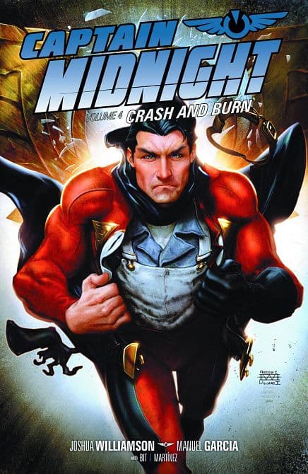 Cover Art for CAPTAIN MIDNIGHT TP VOL 04 CRASH BURN