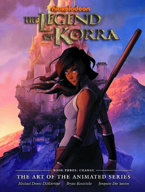 Cover Art for LEGEND OF KORRA ART ANIMATED SERIES HC BOOK 03 CHANGE