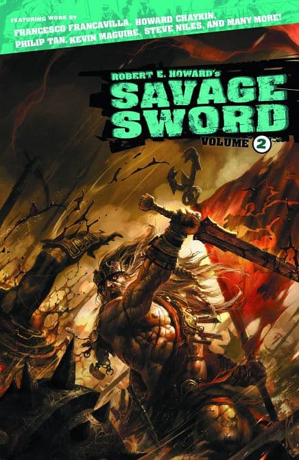 Cover Art for ROBERT E HOWARDS SAVAGE SWORD TP VOL 02