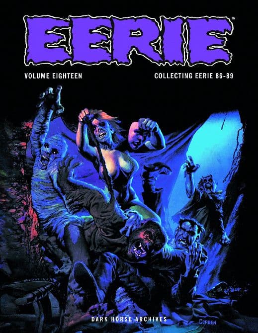 Cover Art for EERIE ARCHIVES HC VOL 18