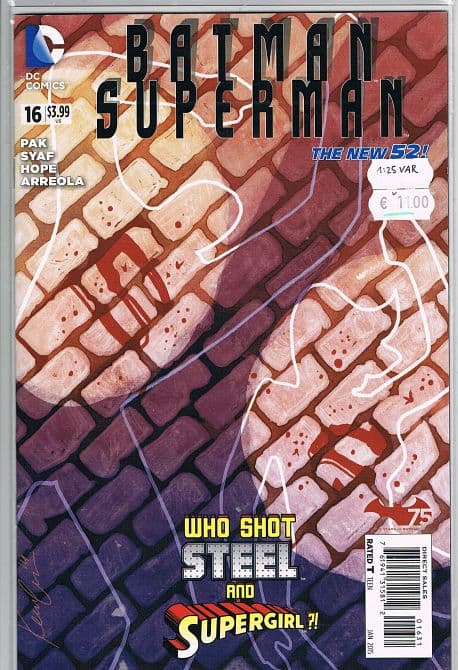 Cover Art for BATMAN SUPERMAN ( 2013-2016 )