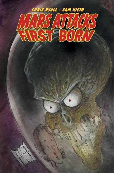 Cover Art for MARS ATTACKS FIRST BORN TP