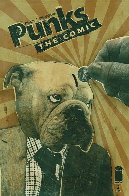 Cover Art for PUNKS THE COMIC