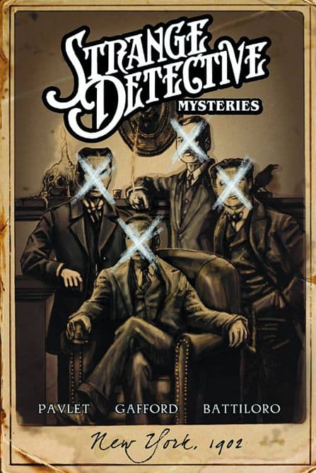 Cover Art for STRANGE DETECTIVE MYSTERIES GN