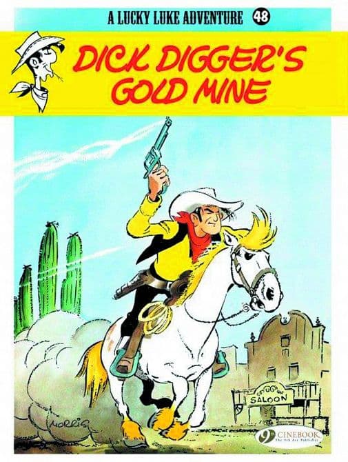 Cover Art for LUCKY LUKE TP VOL 48 DICK DIGGERS GOLD MINE