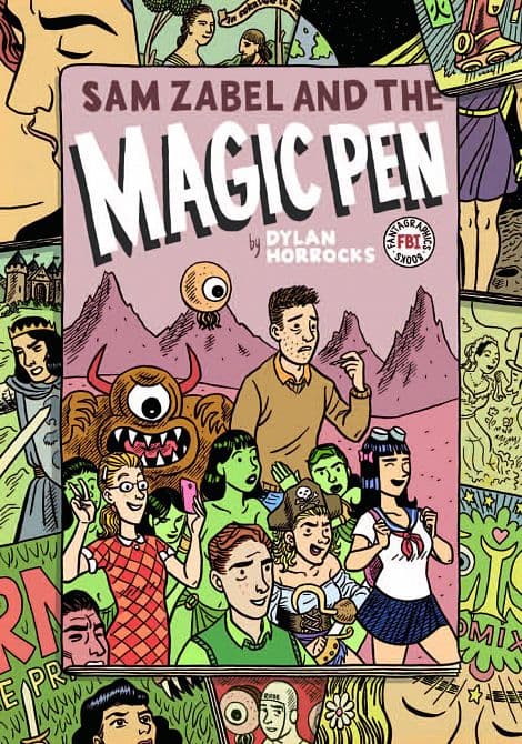 Cover Art for SAM ZABEL AND THE MAGIC PEN HC
