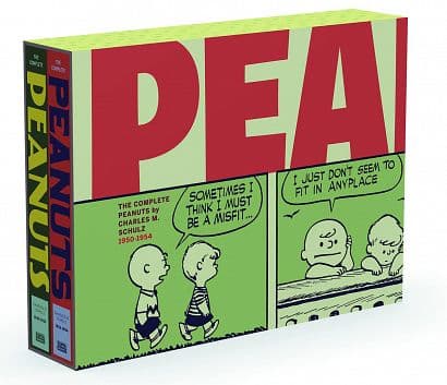 COMPLETE PEANUTS TP BOX SET 1950-1954