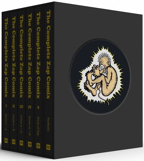 COMPLETE ZAP COMIX HC BOX SET