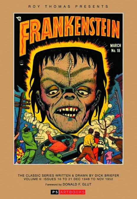Cover Art for ROY THOMAS PRESENTS BRIEFER FRANKENSTEIN HC 1948-52