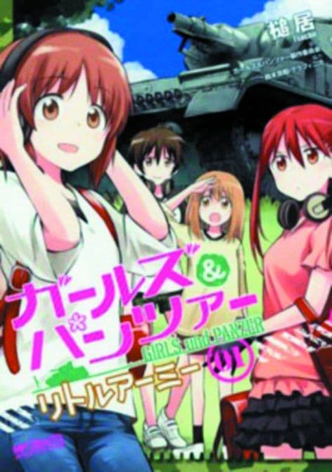 Cover Art for GIRLS UND PANZER LITTLE ARMY GN VOL 01