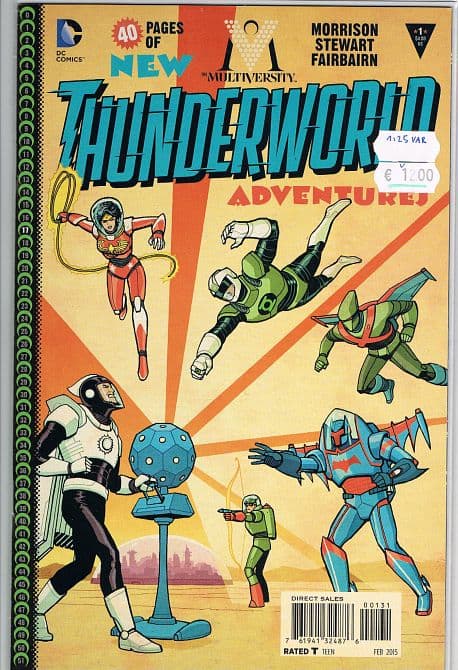 Cover Art for MULTIVERSITY THUNDERWORLD