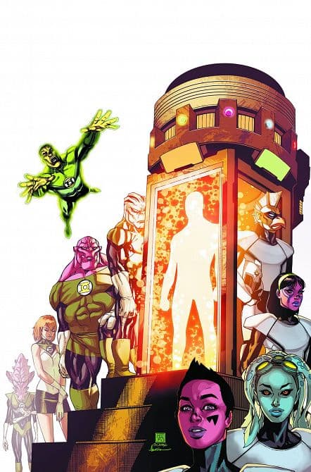 Cover Art for GREEN LANTERN CORPS ( 2011-2015 )