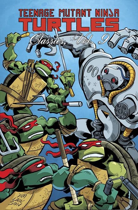 Cover Art for TMNT CLASSICS TP VOL 09