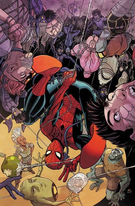 Cover Art for SPIDER-MAN AND X-MEN
