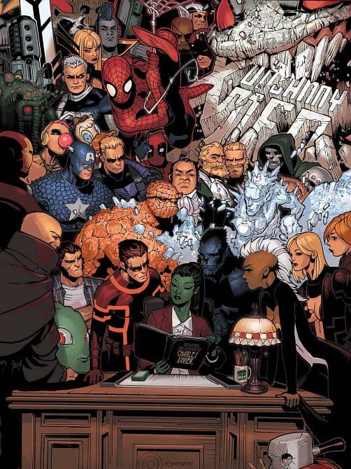 Cover Art for UNCANNY X-MEN ( 2013-2015 )