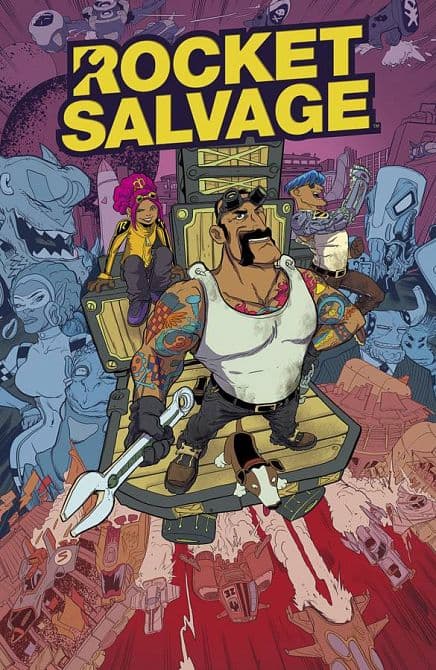 Cover Art for ROCKET SALVAGE