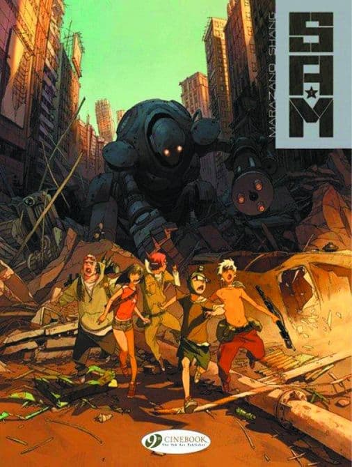 Cover Art for SAM GN VOL 01 AFTER MAN