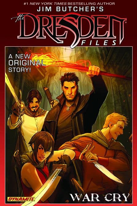 Cover Art for JIM BUTCHERS DRESDEN FILES WAR CRY HC SGN ED