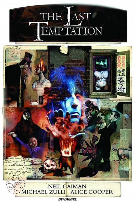 Cover Art for NEIL GAIMAN LAST TEMPTATION HC REMARKED SGN ED