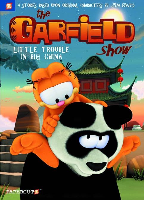 Cover Art for GARFIELD SHOW HC VOL 04 LITTLE TROUBLE BIG CHINA