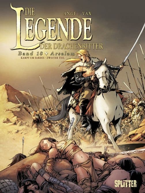 Cover Art for DIE LEGENDE DER DRACHENRITTER