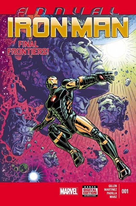 Cover Art for IRON MAN: FATAL FRONTIER ( ab 2014 )