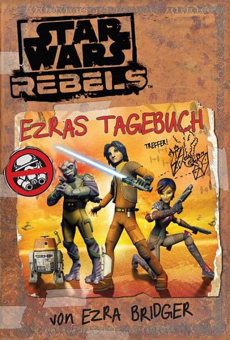 Cover Art for STAR WARS REBELS-EZRAS TAGEBUCH