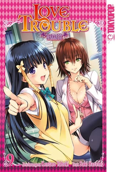 Cover Art for LOVE TROUBLE DARKNESS