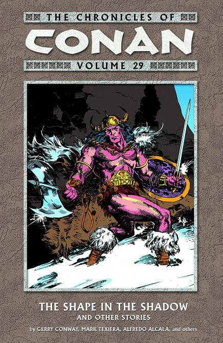 Cover Art for CHRONICLES OF CONAN TP VOL 29 SHAPE IN THE SHADOW