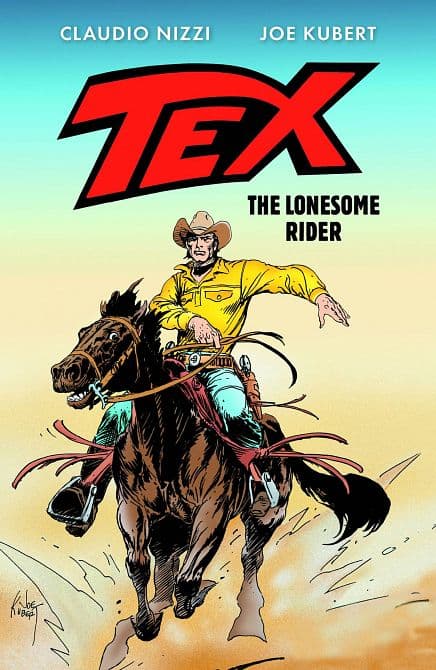 Cover Art for TEX THE LONESOME RIDER HC