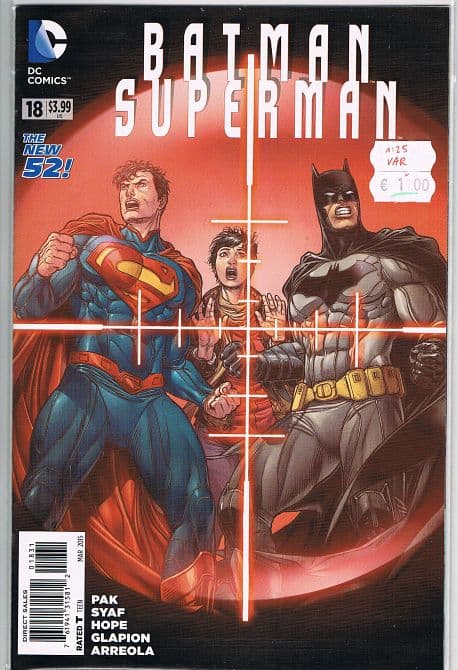 Cover Art for BATMAN SUPERMAN ( 2013-2016 )