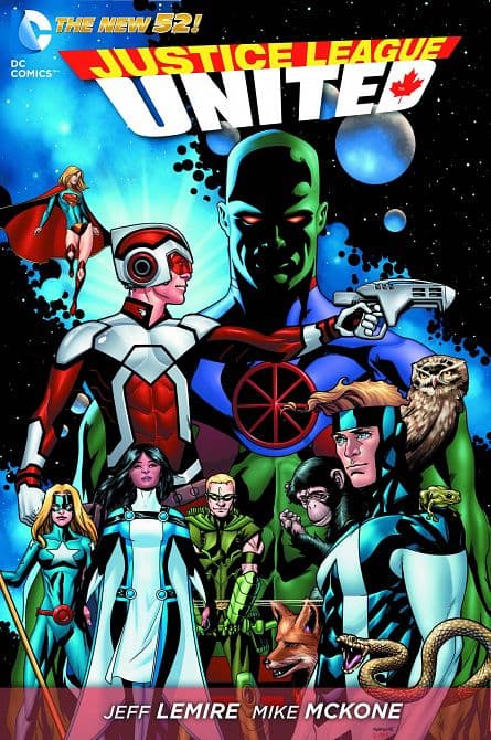 JUSTICE LEAUGE UNITED HC VOL 01 JUSTICE LEAGUE CANADA