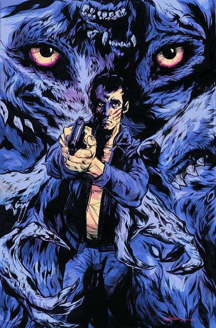 Cover Art for WOLF MOON