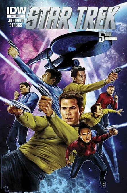 Cover Art for STAR TREK ONGOING