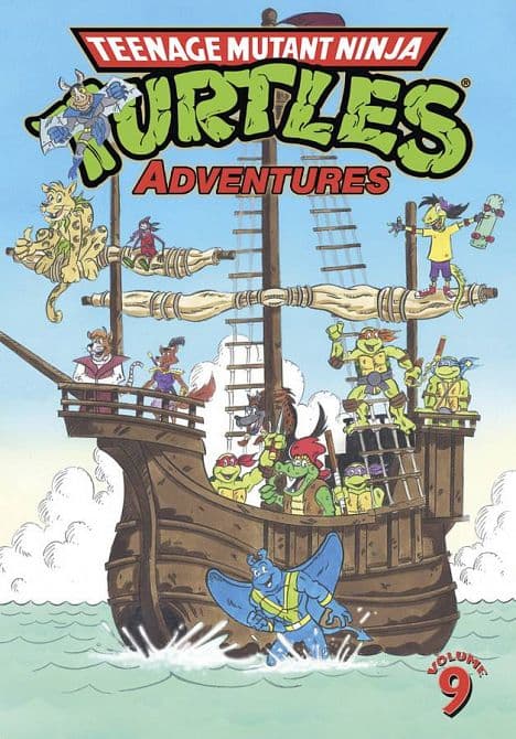 Cover Art for TMNT ADVENTURES TP VOL 09