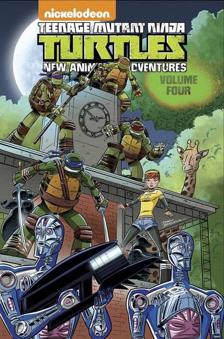 Cover Art for TMNT NEW ANIMATED ADVENTURES TP VOL 04