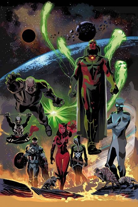 Cover Art for UNCANNY AVENGERS ( 2015 )