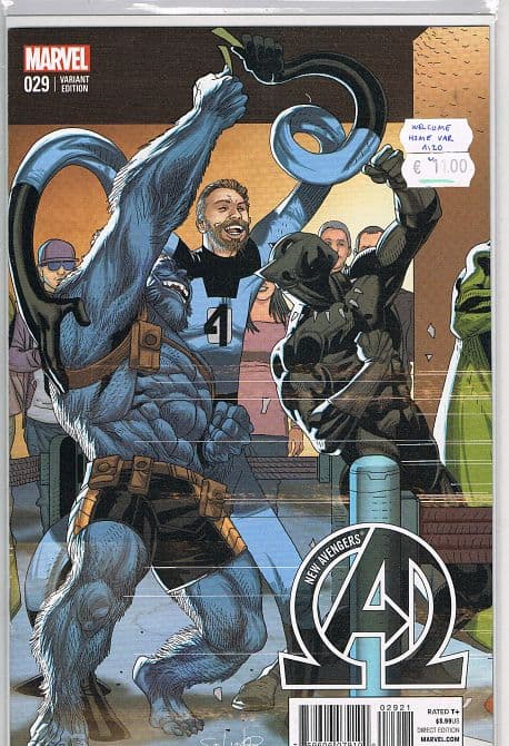 Cover Art for NEW AVENGERS ( 2013-2015 )