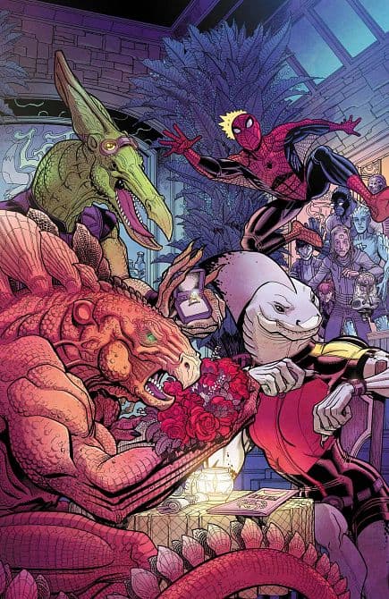 Cover Art for SPIDER-MAN AND X-MEN