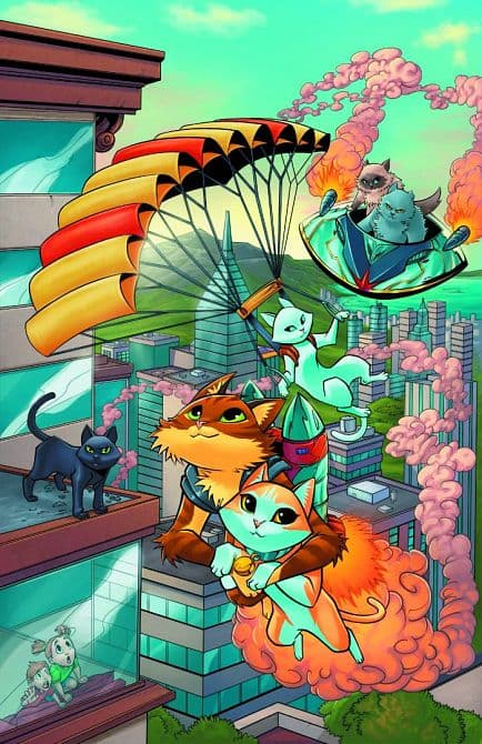 Cover Art for HERO CATS TP VOL 01