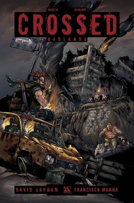 Cover Art for CROSSED BADLANDS