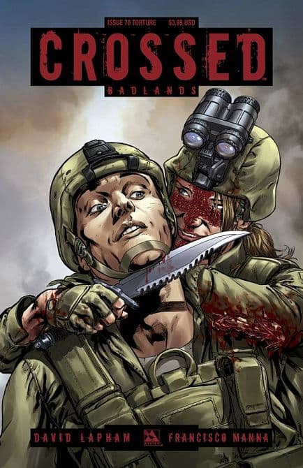 Cover Art for CROSSED BADLANDS