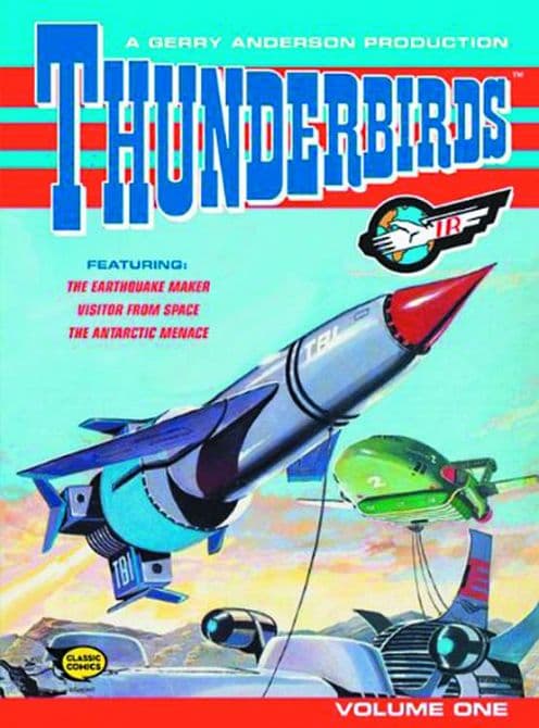 THUNDERBIRDS COMIC TP VOL 01 EARTHQUAKE MAKER