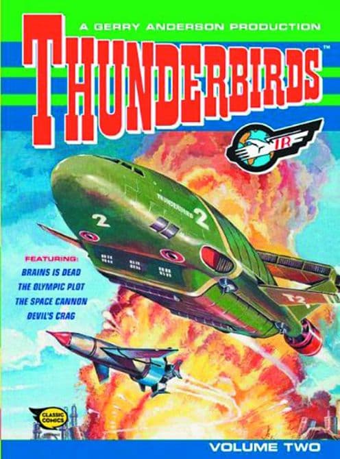 THUNDERBIRDS COMIC TP VOL 02 BRAINS IS DEAD