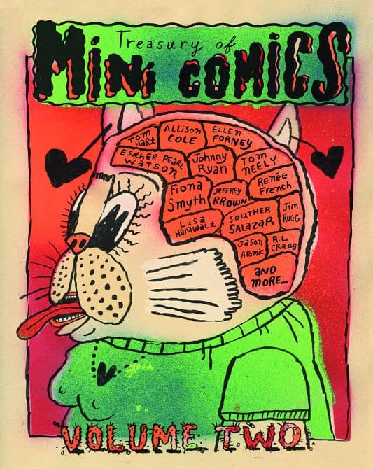 Cover Art for TREASURY OF MINI COMICS HC VOL 02