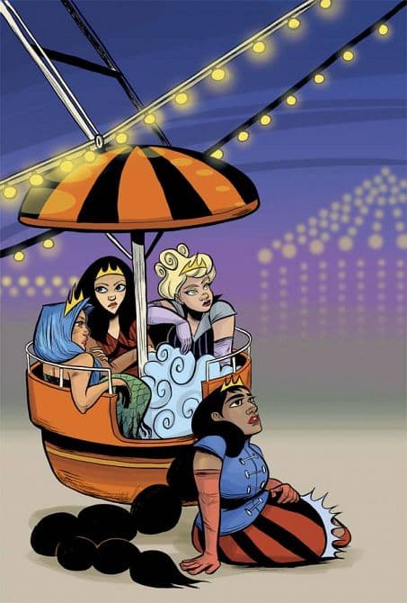 Cover Art for PART TIME PRINCESSES GN