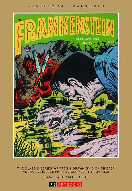 Cover Art for ROY THOMAS PRESENTS BRIEFER FRANKENSTEIN HC 1952-53