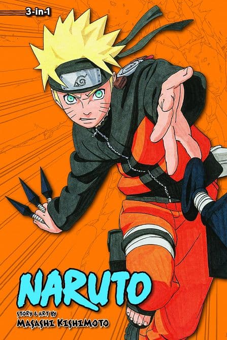 Cover Art for NARUTO 3IN1 TP VOL 10