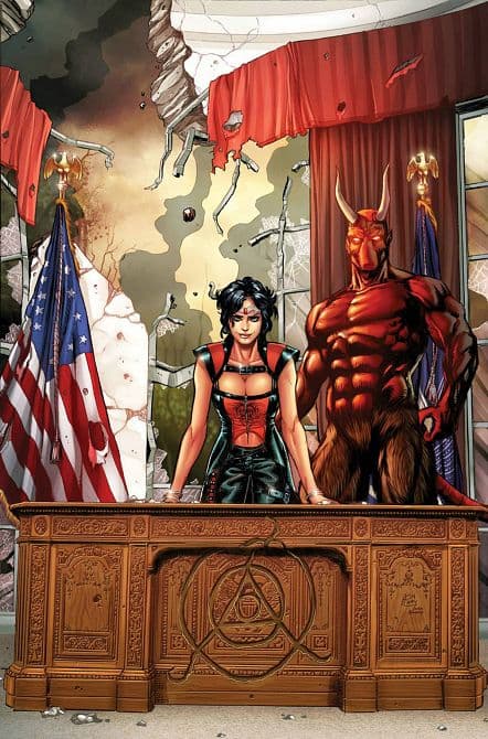 Cover Art for GFT REALM WAR TP VOL 01