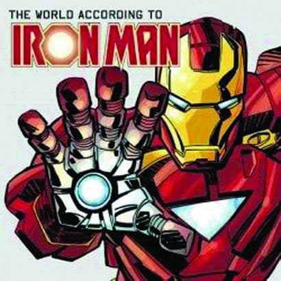 Cover Art for WORLD ACCORDING TO IRON MAN HC